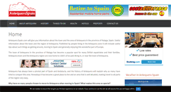Desktop Screenshot of antequeraspain.com